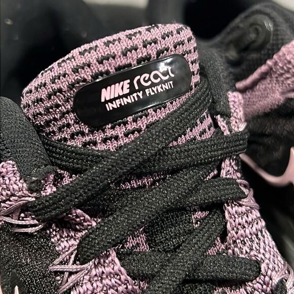 🔥🔥 NIKE React Infinity Run Flyknit 2 Violet Dust Women Sz 6.5 - PERFECT! - Picture 7 of 13